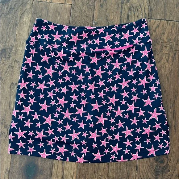 Golftini Shooting Stars Pull-on Tech Skort Size Small - Picture 4 of 6